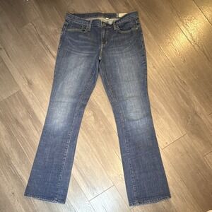 Gap Women's Bootcut Stretch Blue‎ Denim Jeans Size 10 long Medium Wash 5-Pocket